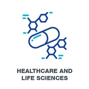 Healthcare & Life Sciences Icon