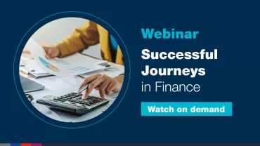 Webinar: Successful Journeys in Finance - Part 3
