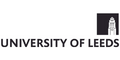 University of Leeds logo with a tower illustration.