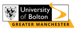 University of Bolton logo with crest and text.