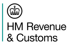 HM Revenue &amp; Customs logo with a crown symbol.