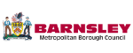 Barnsley Metropolitan Borough Council logo with crest and text.