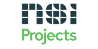 Logo of MSI Projects with stylized text