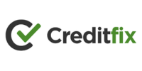 Creditfix logo with a green checkmark inside a black letter C.