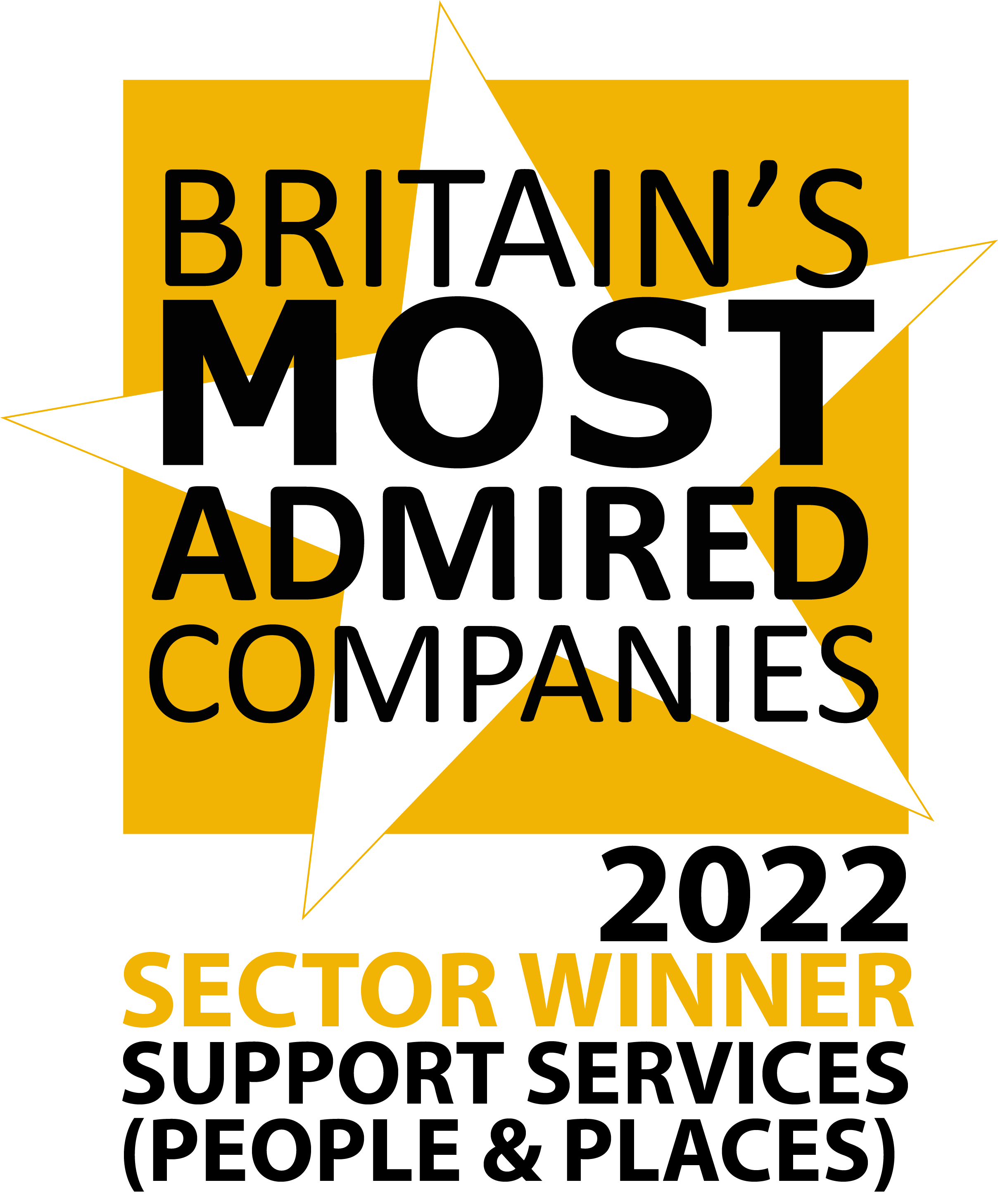 BMAC 2022 Sector Winner Support Services