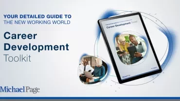 Digital cover for Career Development Toolkit by Michael Page.