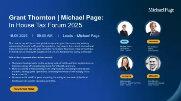 In-House Tax Forum September - Leeds banner