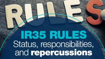 IR35 rules overview with focus on status, responsibilities, and repercussions.