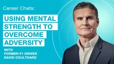 Career talk on mental strength with former F1 driver.