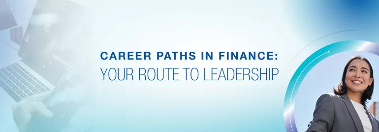 Career paths in finance - your route to leadership image