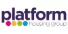 Platform housing logo